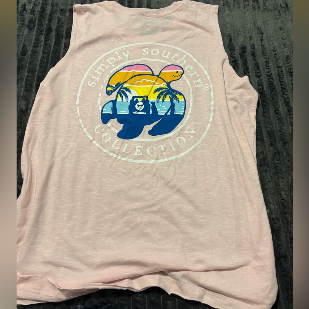 Simply southern tank top